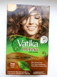 Індійська фарба для волосся Шатен з хною Vatika Henna 