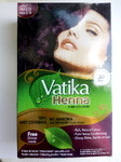 Індійська фарба для волосся Слива з хною Vatika Henna