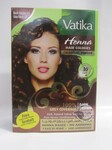 Індійська фарба для волосся Каштанова з хною Vatika Henna