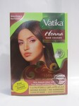 Індійська фарба для волосся Коричнева з хною Vatika Henna